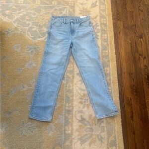 American Eagle Outfitters Light Blue Straight Leg Jeans